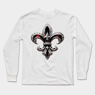 Trails I Travel Fleur De Lis Collection 24 Long Sleeve T-Shirt